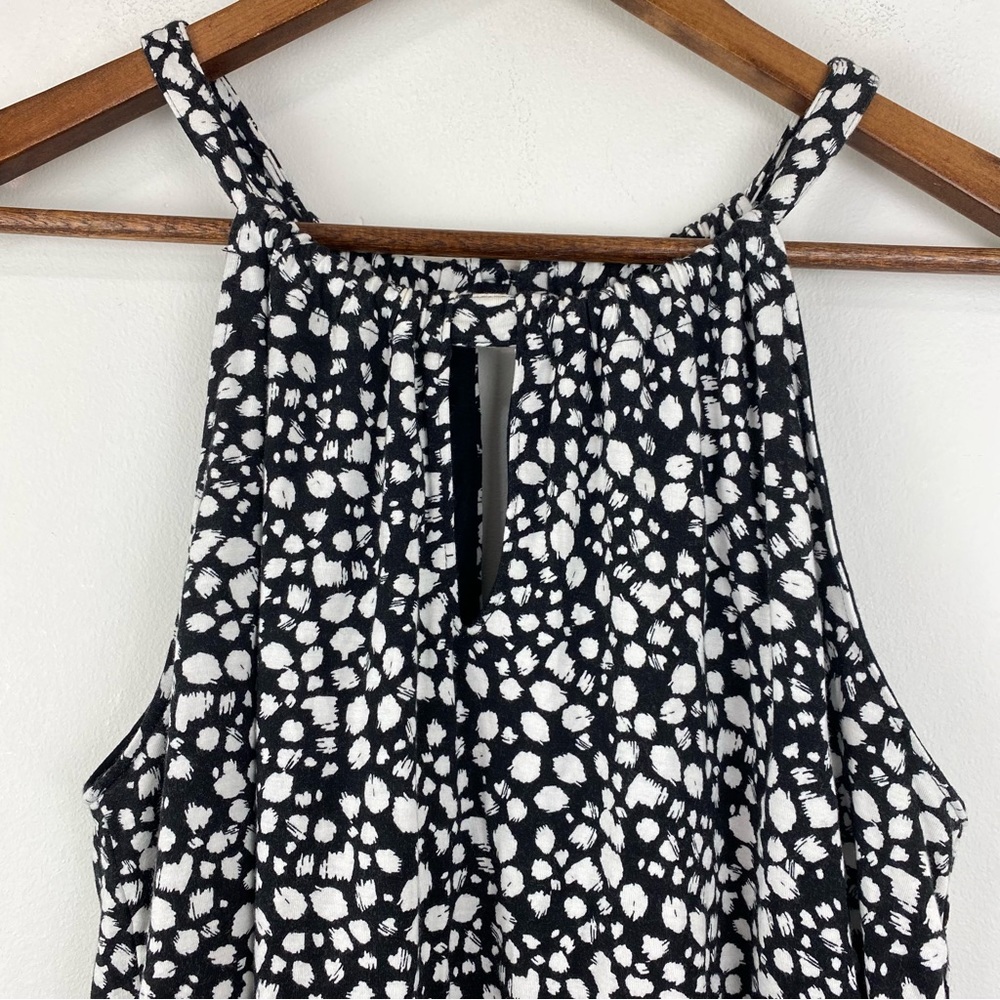 Banana Republic size XS Women’s Black White Halter Top - Picture 2 of 7